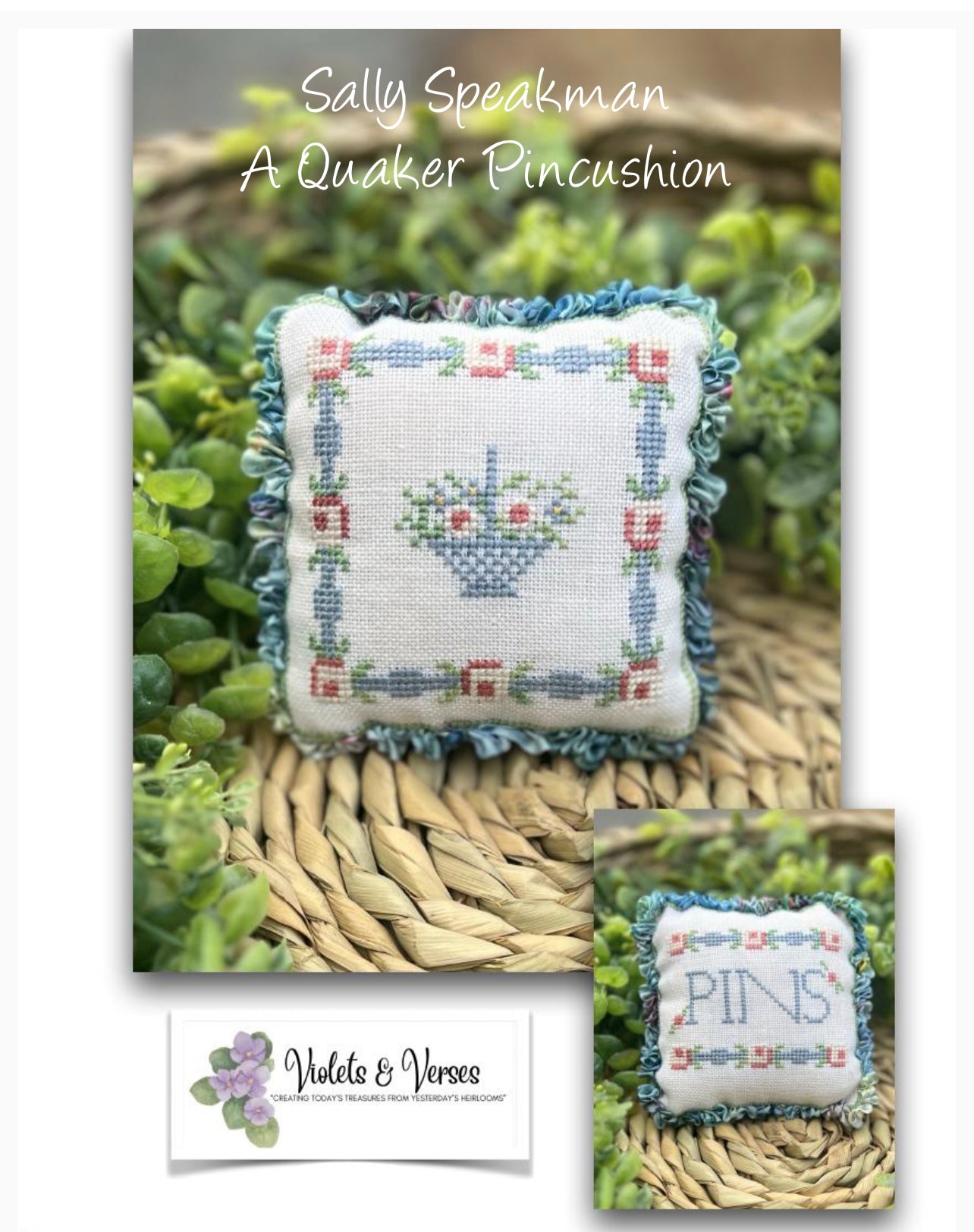 Sally Speakman - A Quaker Pincushion